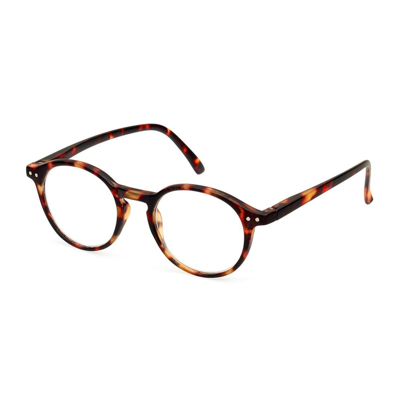 Spectrum leesbril havanna modern rond assorti