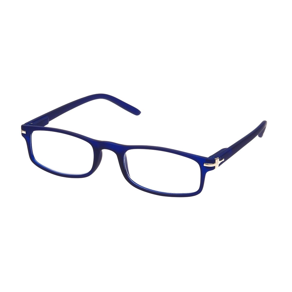 Spectrum Spectrum Reading Glasses Mat Blue Rectangular 2.00