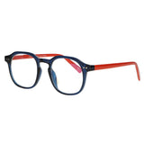 Spectrum computerbril blauw oranje 0.00 - afbeelding 1
