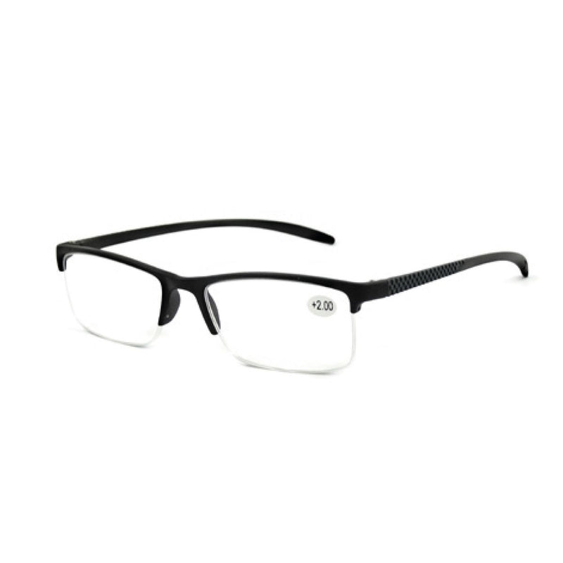 Spectrum Spectrum Reading Glasses Black Rectangular Mediless 1.50