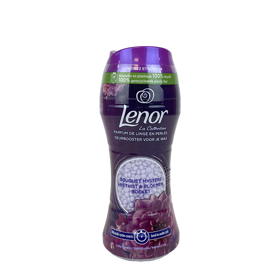 Lenor geurbooster unstoppables amethist bloemen boeket 224g