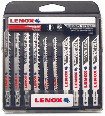 Set di lame per seghetto alternativo Lenox | albero a T | 10 pezzi