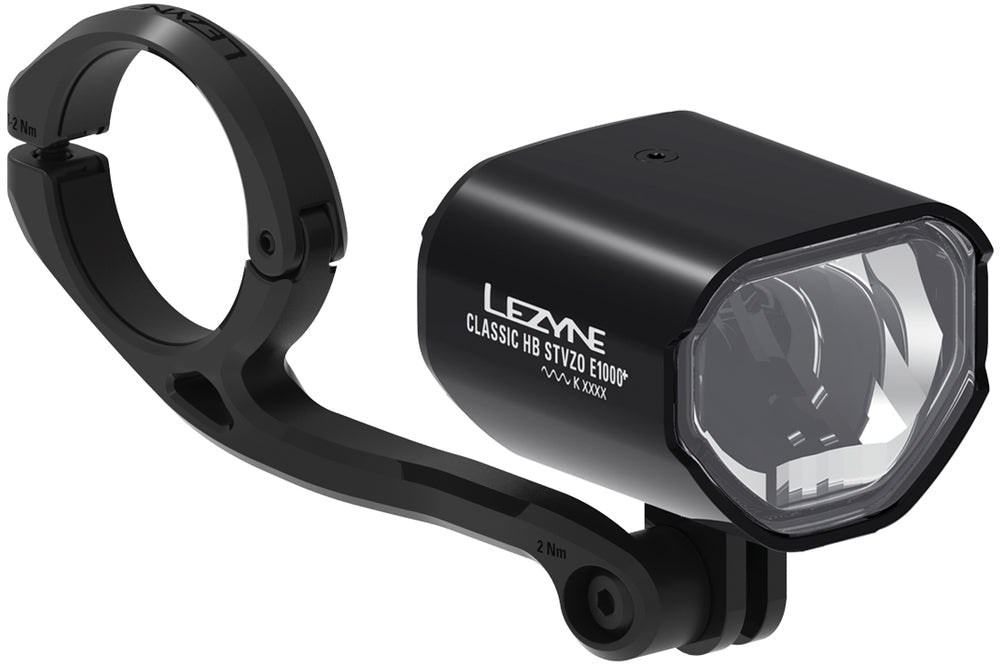 Luz delantera Lezyne e-bike classic hb svzo e1000+