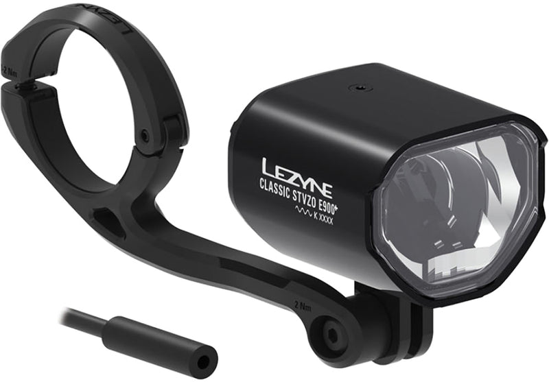 Luce anteriore Lezyne e-bike classic stvzo e900+