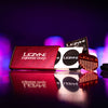 Lezyne kit de reparación metal (6 parches) rojo