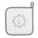 Clayre eef potholder cat 20x20cm - afbeelding 1