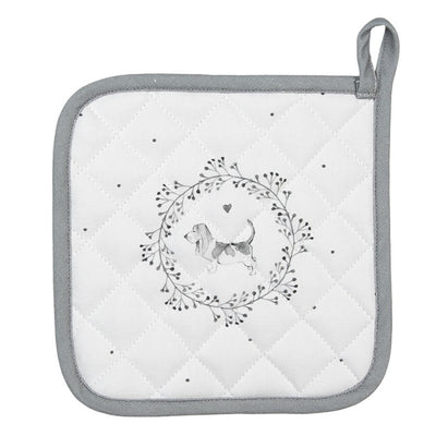 Clayre eef macetero perro 20x20cm
