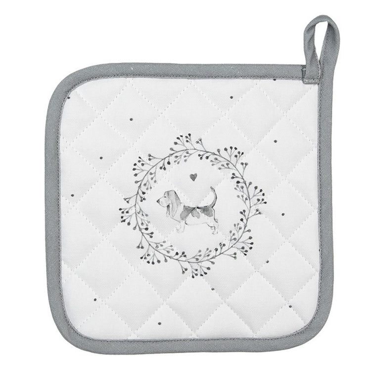 Clayre eef macetero perro 20x20cm