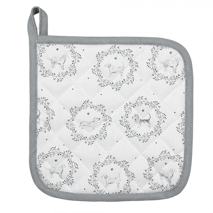 Clayre eef macetero perro 20x20cm