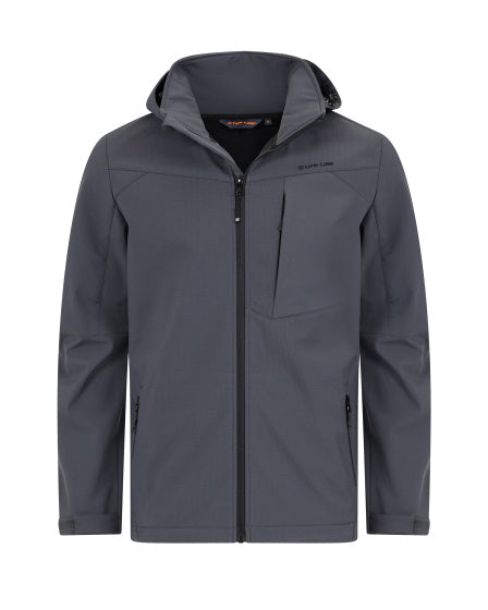 LIFE LINE MURRAY Softshell Jacket Men Tamaño gris 4xl