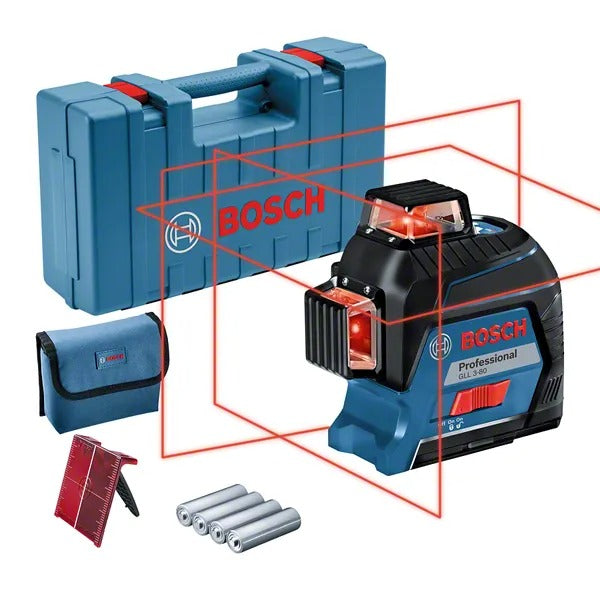 Bosch blauw gll 3-80 kruislijnlaser - 0601063s00