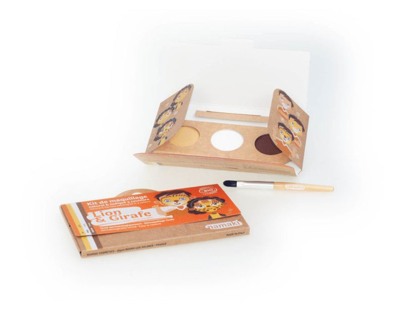 NAMAKI SCHMINK Leeuw Giraffe 3 Colori