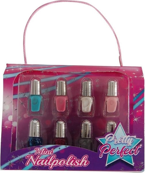 Bongers Toy Unghie solo e con glitter, abbastanza perfetto 8 pezzi
