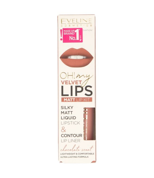 Eveline Eveline oh! Il kit labbro liquido Matt My Lips Silk