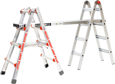 Little giant | telescopic work bridge | aluminum | 33 x 244-396 cm - 48414396