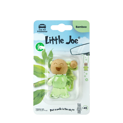 Ambientador para coche little joe botella cristal bambú