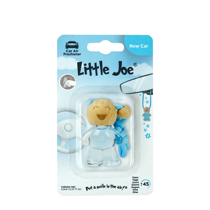 Little Joe bottiglia di vetro per deodorante per auto, auto nuova