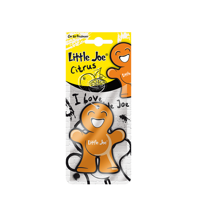 Little Joe deodorante per auto in carta agli agrumi