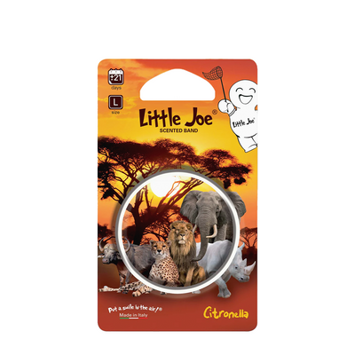 Little joe banda perfumada citronela grande blanco