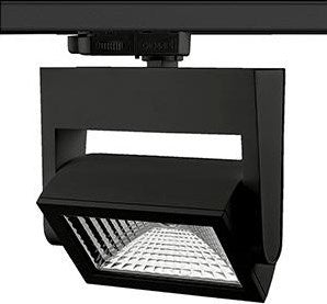 Lival Faretto LED su binario trifase 33w 3000k nero 90x70° lival nanna grande - 5050625