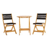 Set bistrot Sens-line lanzarote in legno di acacia