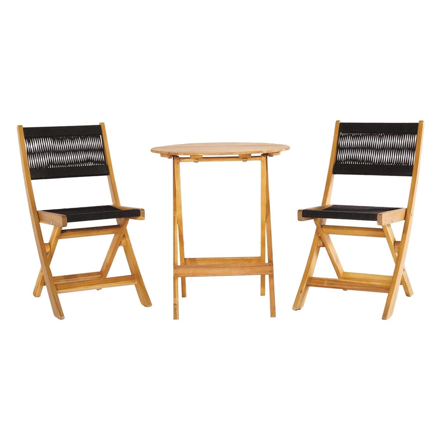 Set bistrot Sens-line lanzarote in legno di acacia