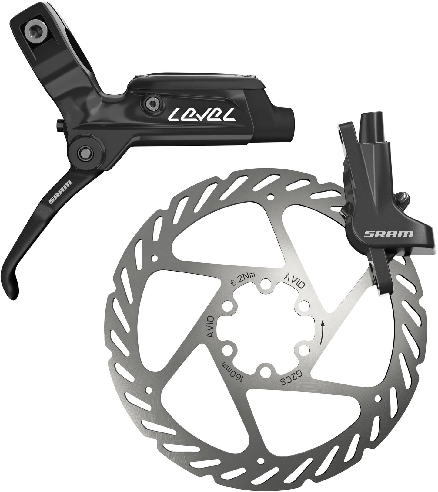 Nivel de freno de disco SRAM fr. 950 mm de negro izquierdo