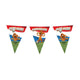 Paperdreams loeki - bandierina rossa bianca blu