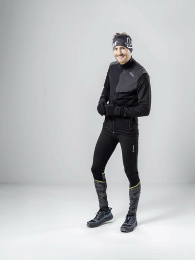 Löffler termolegging speed dd nylon poliéster de nylon negros tamaño 46