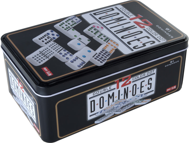 Longfield Games Dominoso Doble 12 en CAN 91 Stones