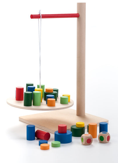 Longfield Games Balance Game con madera libra