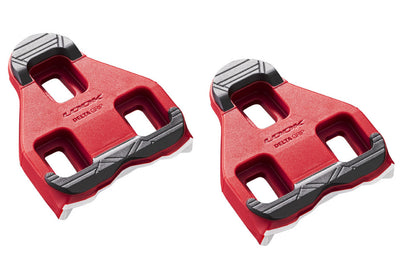 placas de zapato agarre rojo