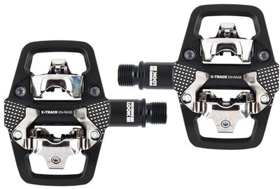 Pedales X-Track y Rage Black