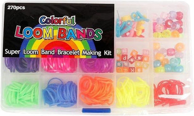 Bongers juguetes coloridos bandas de telar en secreto para medir pulseras - 270 PAPS