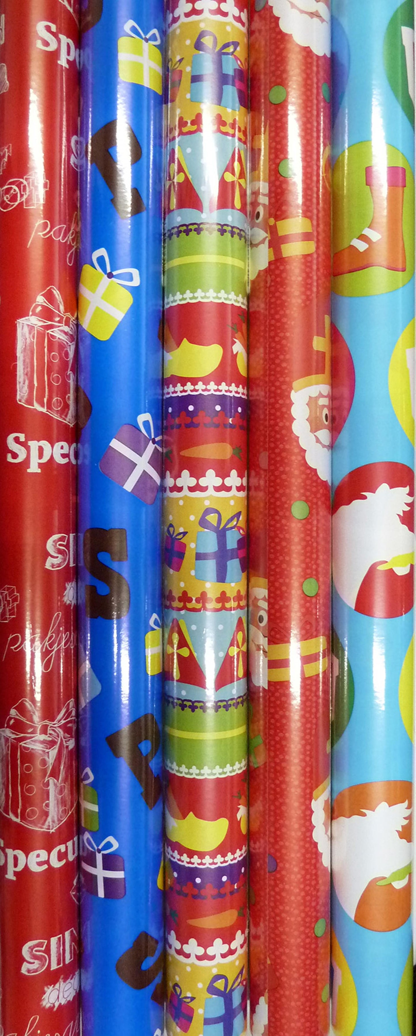 Hoomark sinterklaaspapier 250x46 per losse rol