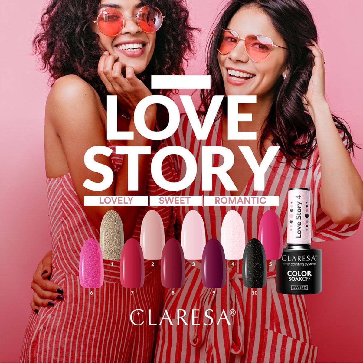 Claresa Claresa UV LED Gellak 5ml Love Story 6