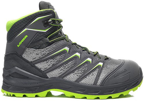 Lowa veiligheidsschoenen lowa werkschoen larrox work gtx mid 5464 s3 | grijs | maat 48 - 00.159.006.48