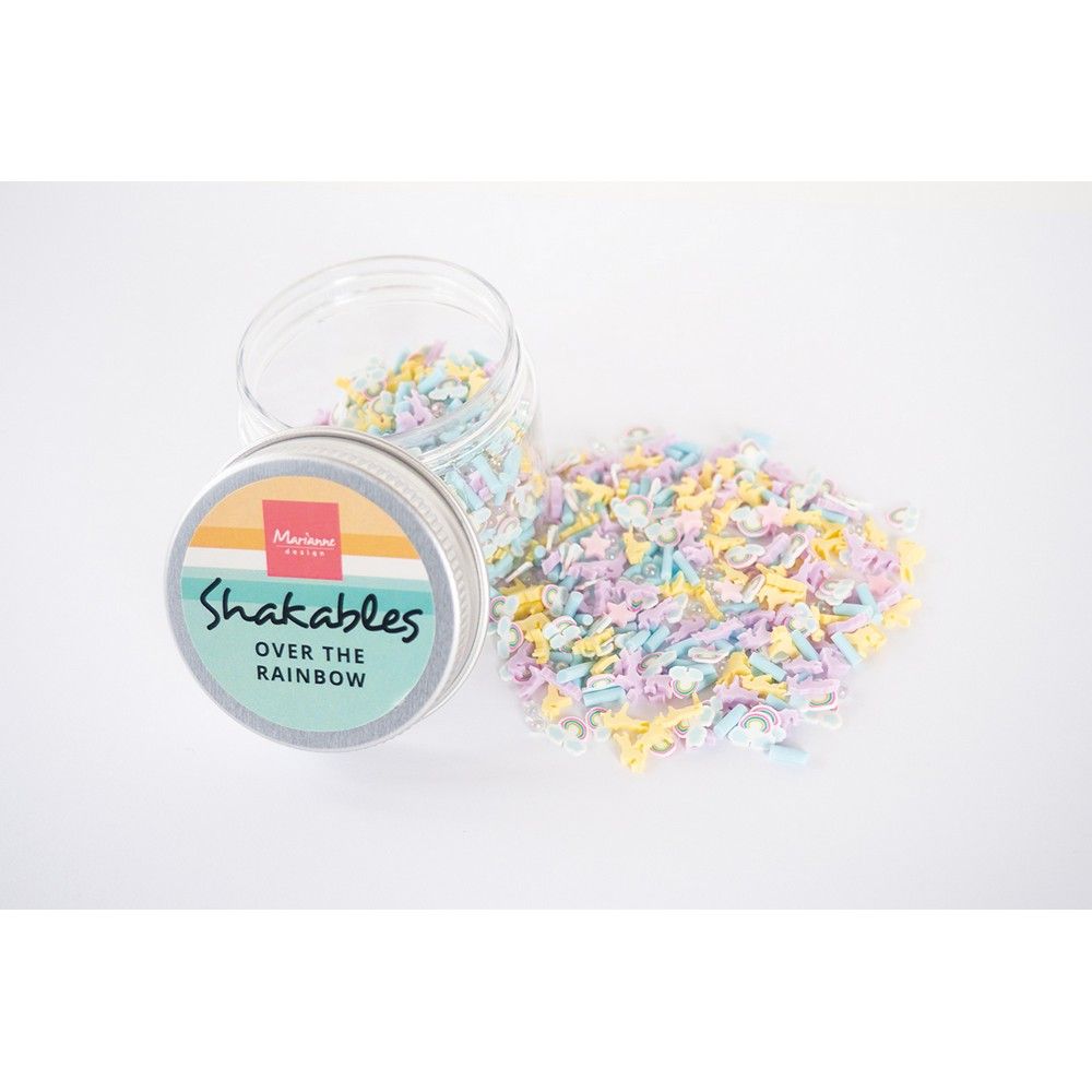 Marianne design • decoración shakeables sobre el arcoiris