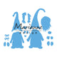 Marianne design • creatables plantilla de corte en relieve tomte gnome