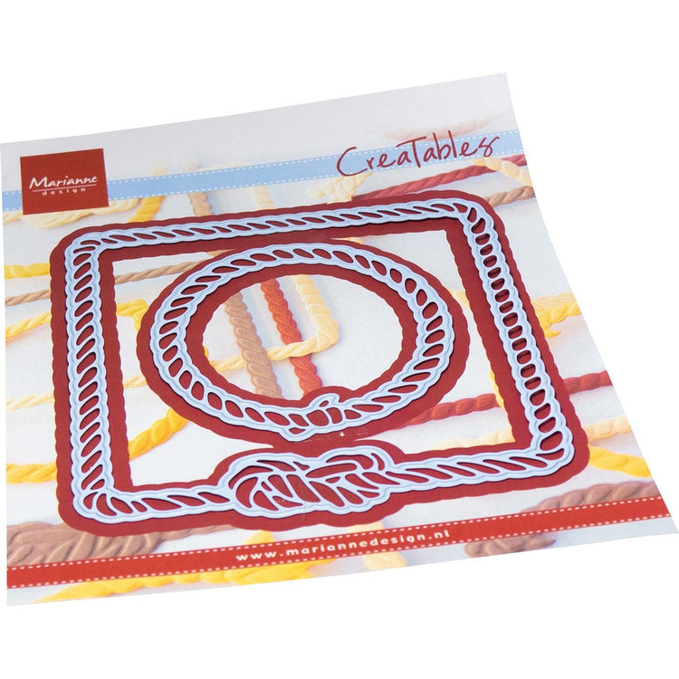 Marianne design • creatable rope frames square circle