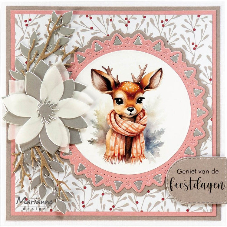 Marianne design • creatable jolly christmas doily