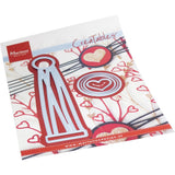 Design Marianne • sigillo in carta con fustella da taglio creativa - afbeelding 1