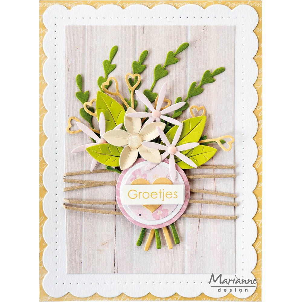 Design Marianne • sigillo in carta con fustella da taglio creativa