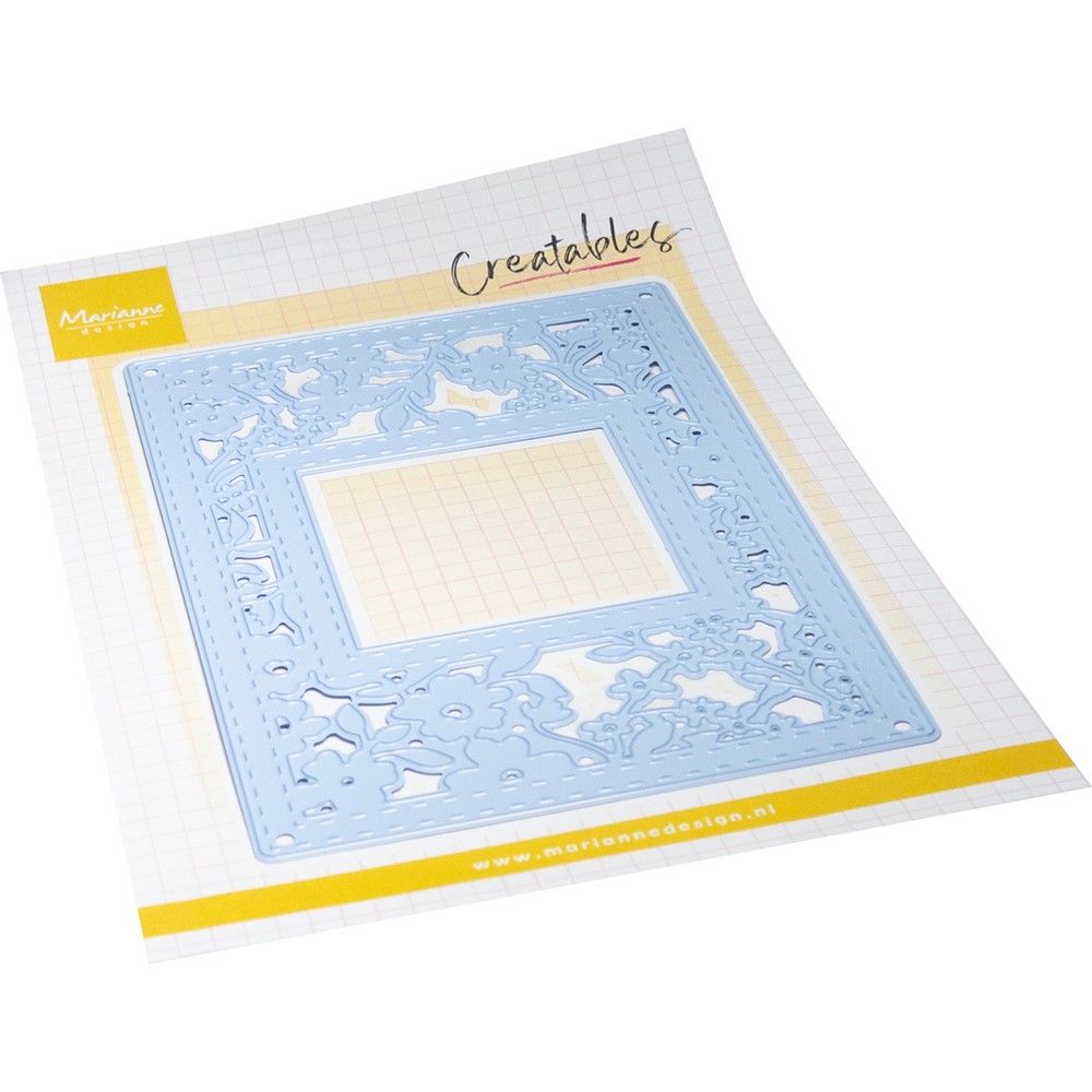 Diseño Marianne • flores rectangulares creativas