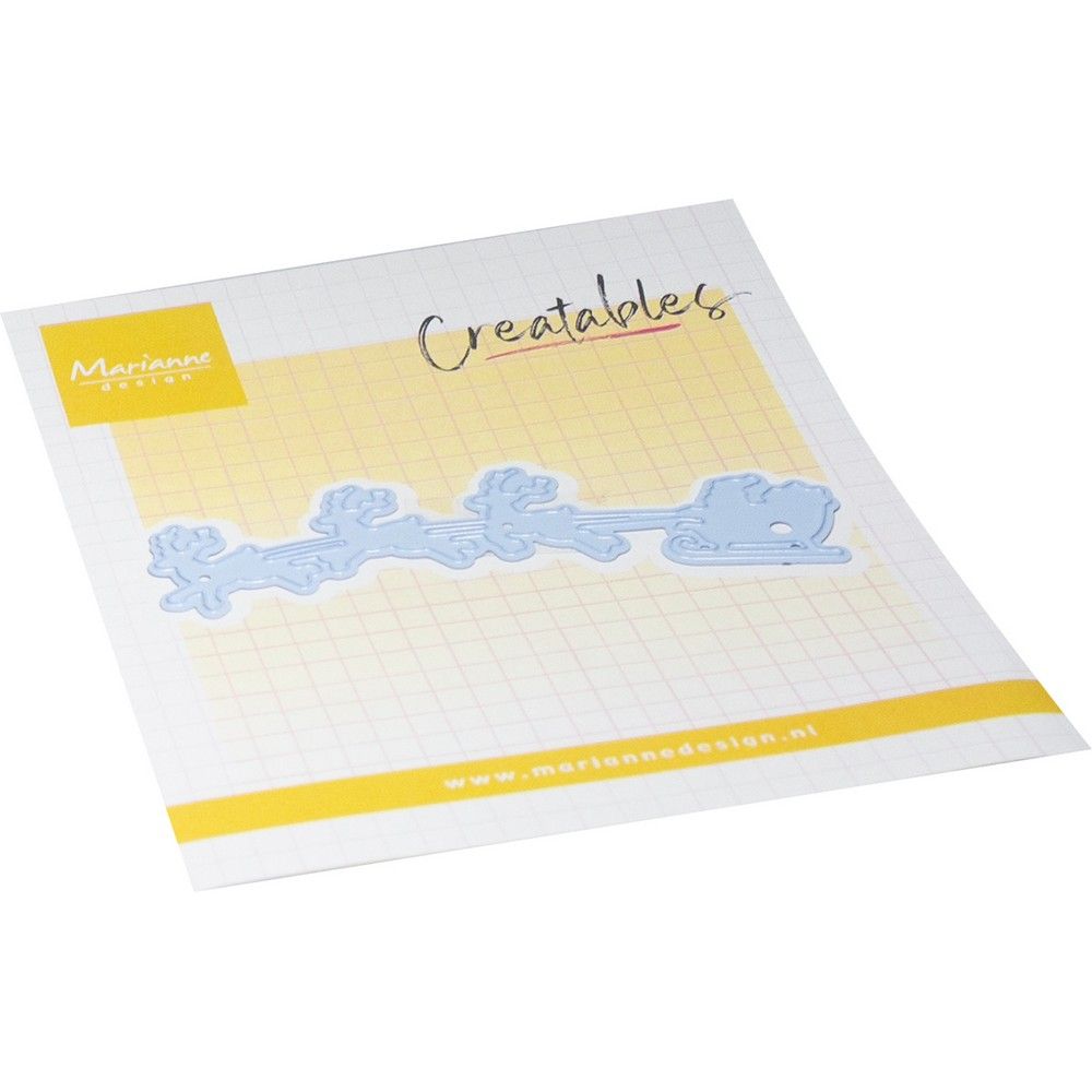Marianne design • slitta di Babbo Natale creabile