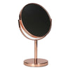 Specchio JVDL a piedi rosé oro 30,5 cm 7x ingrandimento