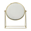 JVDL Spiegel su telaio oro oro 22 cm 3x