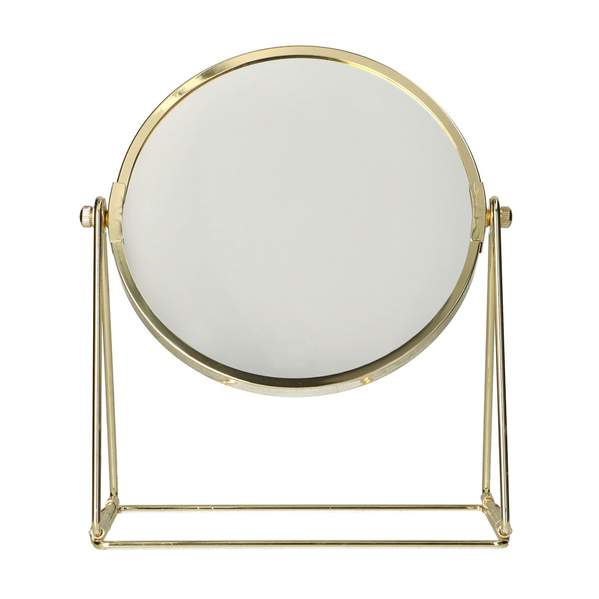 JVDL Spiegel su telaio oro oro 22 cm 3x