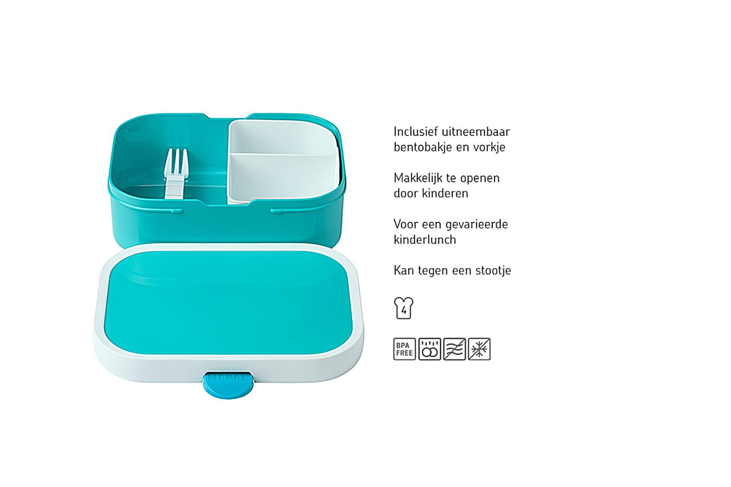 Mepal campus bento lunchbox dino groen