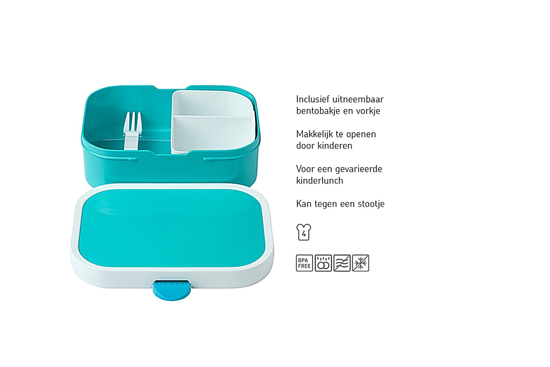 Mepal campus bento lunchbox dino groen